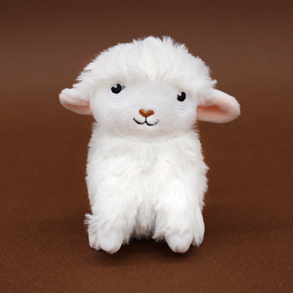 Peluche mouton Olou maman et son bébé blanc – Les Ptipotos – vue 6