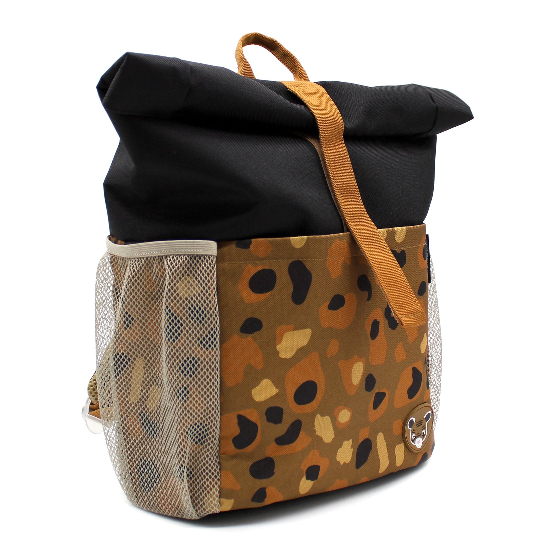 Sac à dos Rolltop mini-coursier Spéculos le tigre