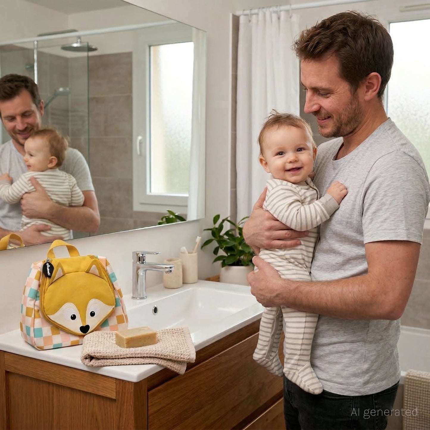 Trousse de toilette enfant Cyranos le renard – vue 2