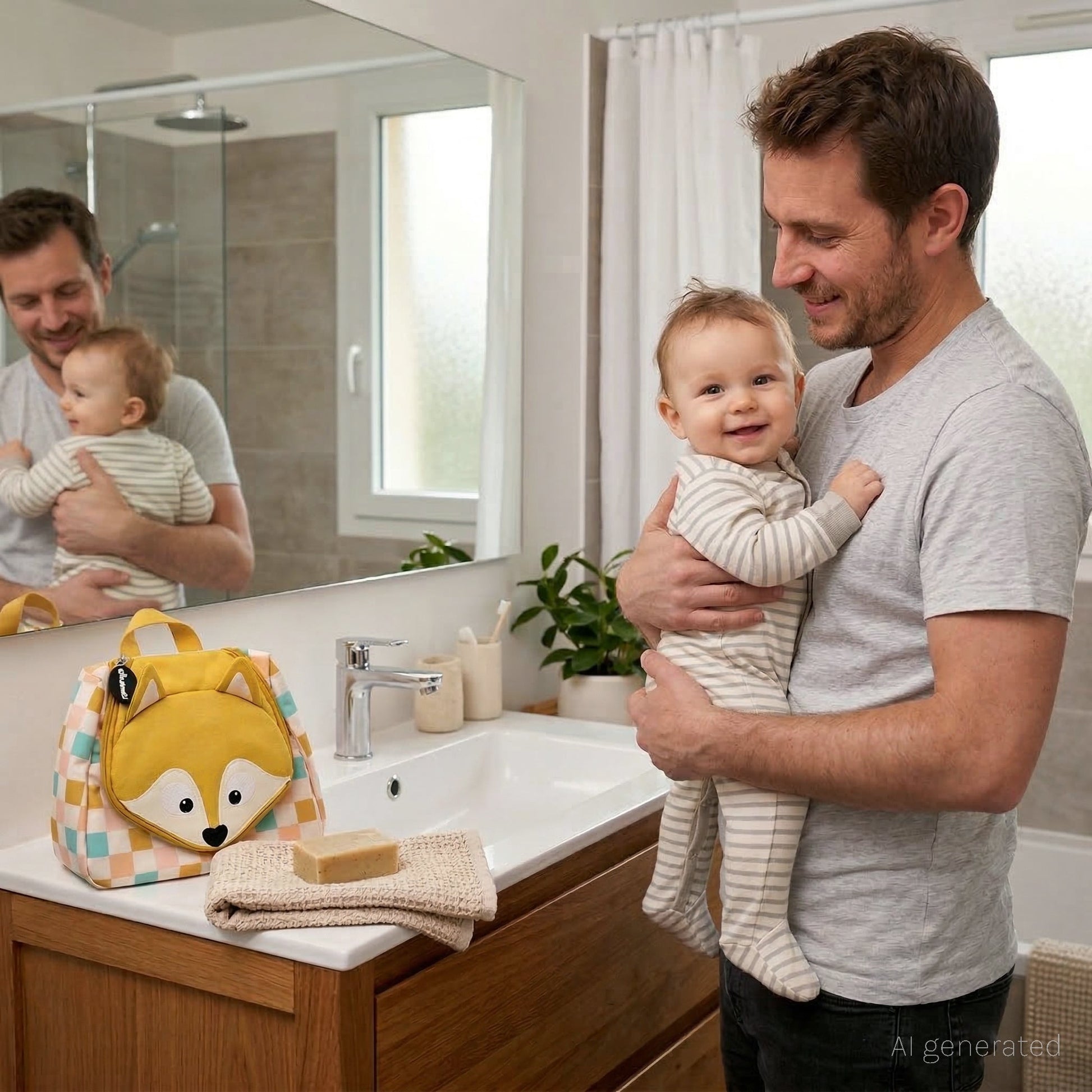 Trousse de toilette enfant Cyranos le renard – vue 2