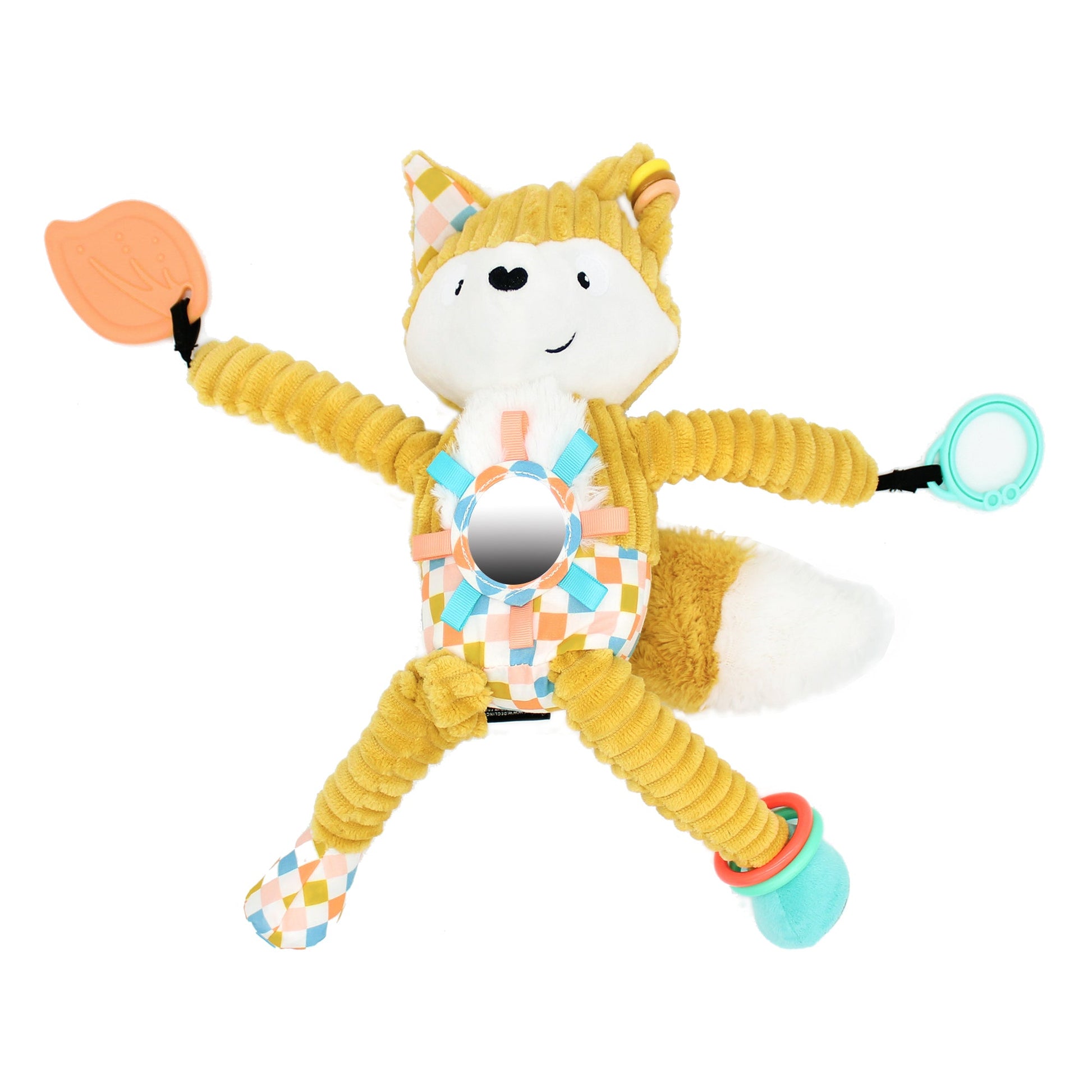 Peluche d'activités nomade Cyranos le renard – vue 3