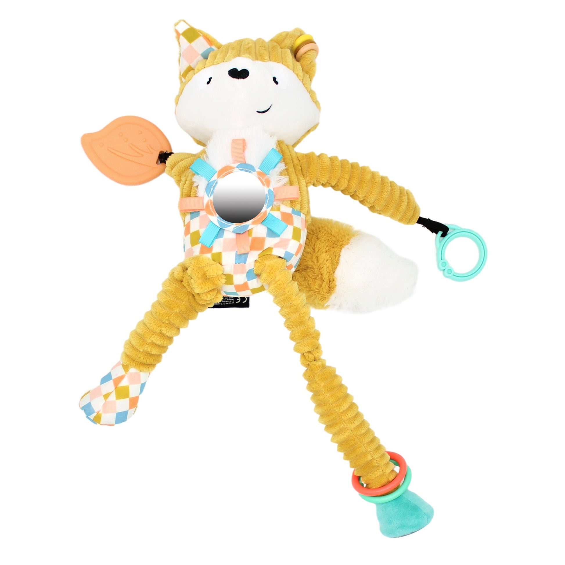 Peluche d'activités nomade Cyranos le renard – vue 4
