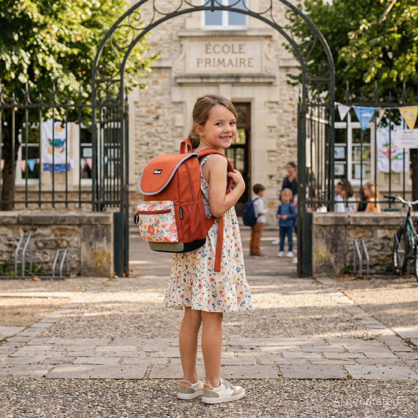 Sac à dos 38 cm Mélimélos la biche – vue 2