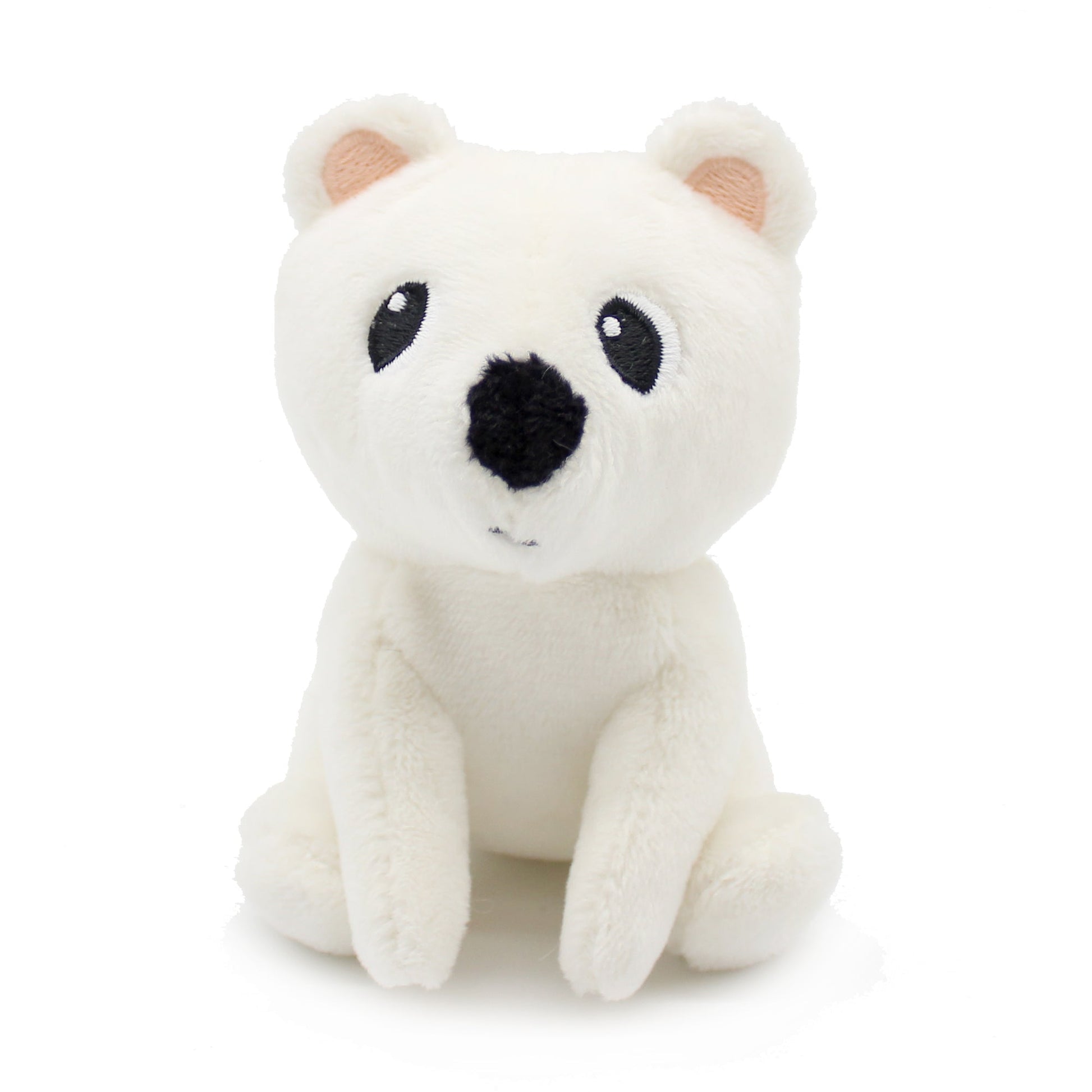Peluche ours polaire Grobidou maman et son bébé blanc – Les Ptipotos – vue 7