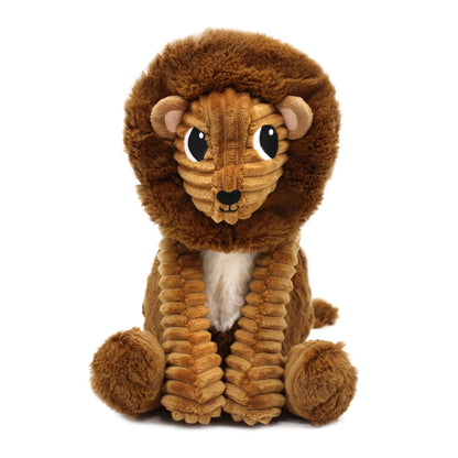Peluche lion Graou papa et son bébé marron cassonade – Les Ptipotos – vue 3