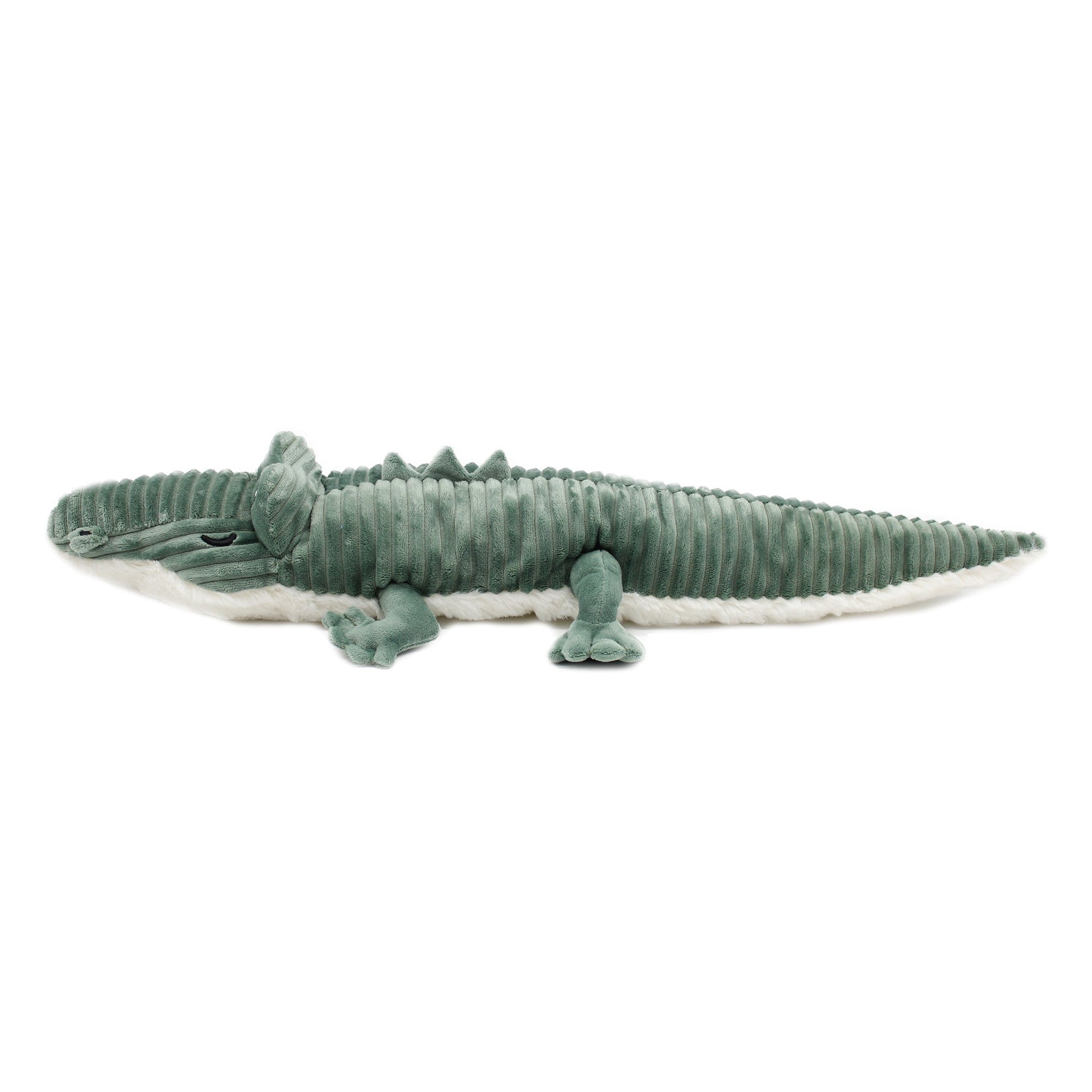 Peluche crocodile Croketou maman et son bébé vert – Les Ptipotos – vue 4