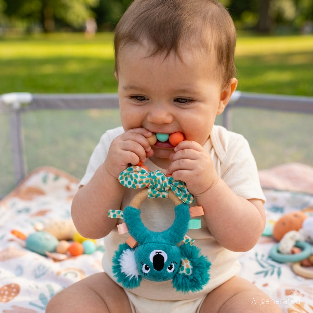Anneau de dentition en silicone Berlingos le koala