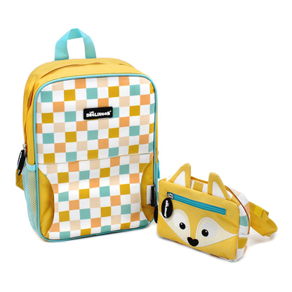 Sac à dos 2-en-1 avec sac banane amovible Cyranos le renard – vue 4