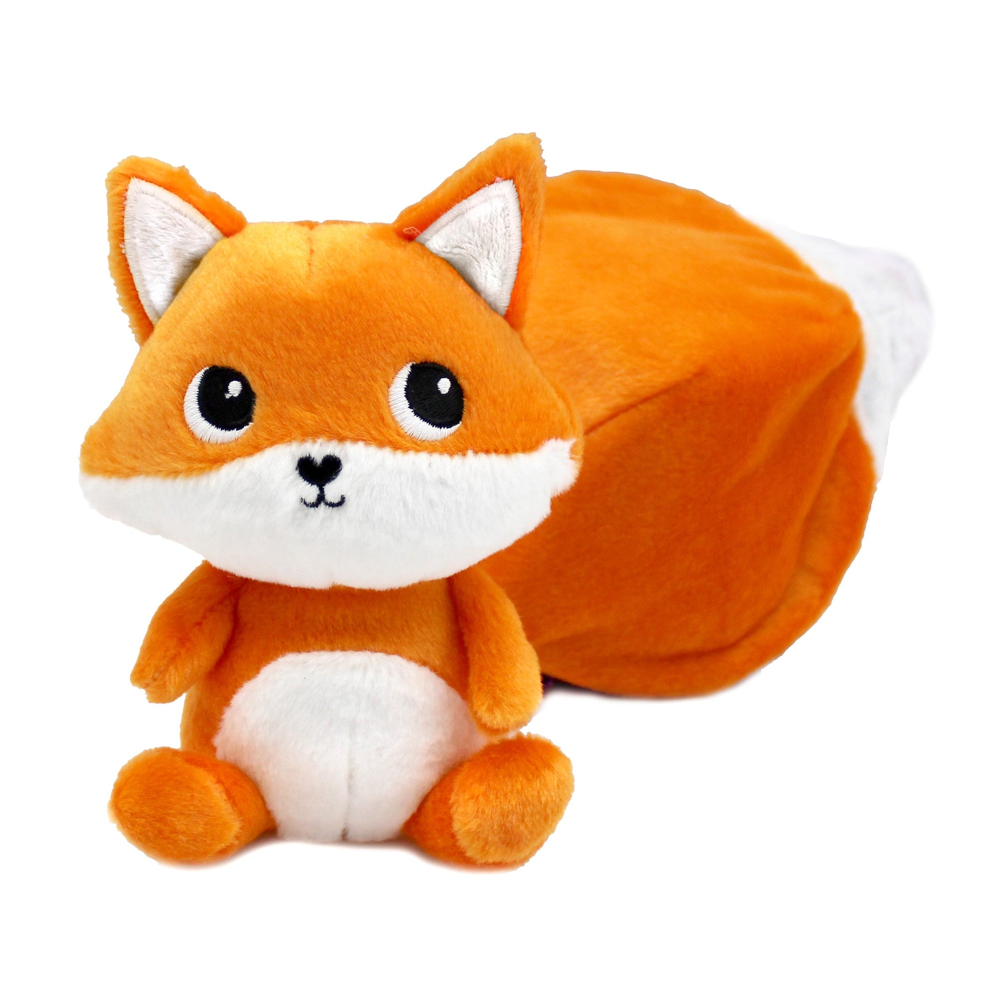 Peluche réversible Russet le renard/figue – Flipetz – vue 5