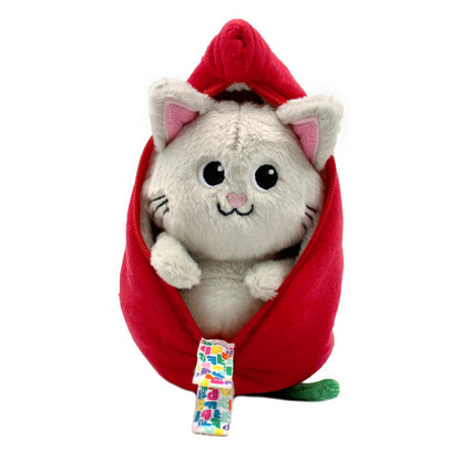 Peluche réversible Spicet le chat/piment – Flipetz – vue 4