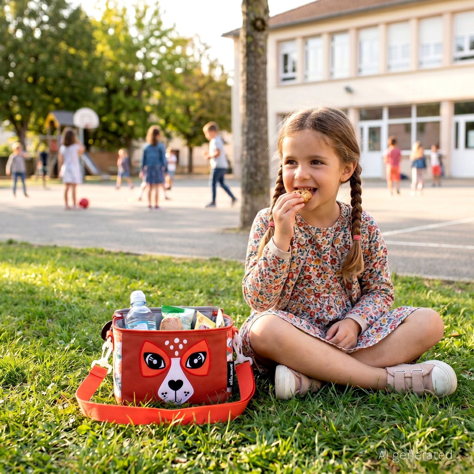 Sac isotherme lunch bag Mélimélos la biche – vue 2