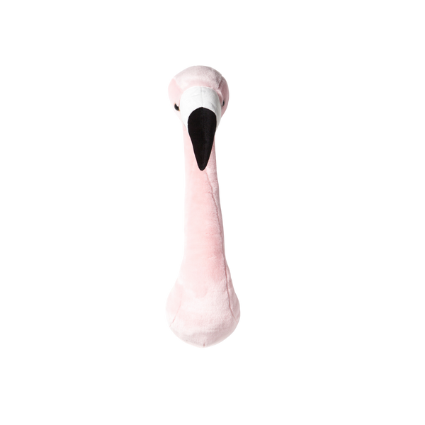 Décoration Murale Peluche Sophia le Flamant Rose - Wild & Soft