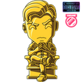 Gold Chrome Midas Figure