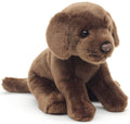 Peluche chiot labrador marron