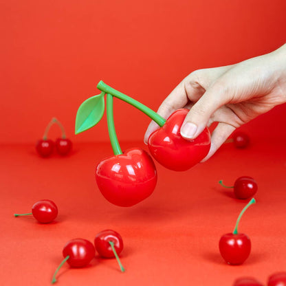 Salt and pepper, cherries