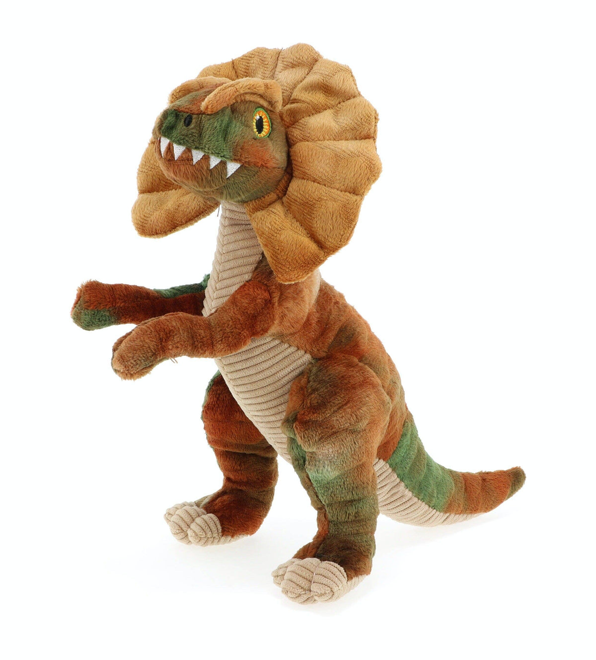 Peluche Dinosaure Dilophosaure – 26 cm – Keeleco