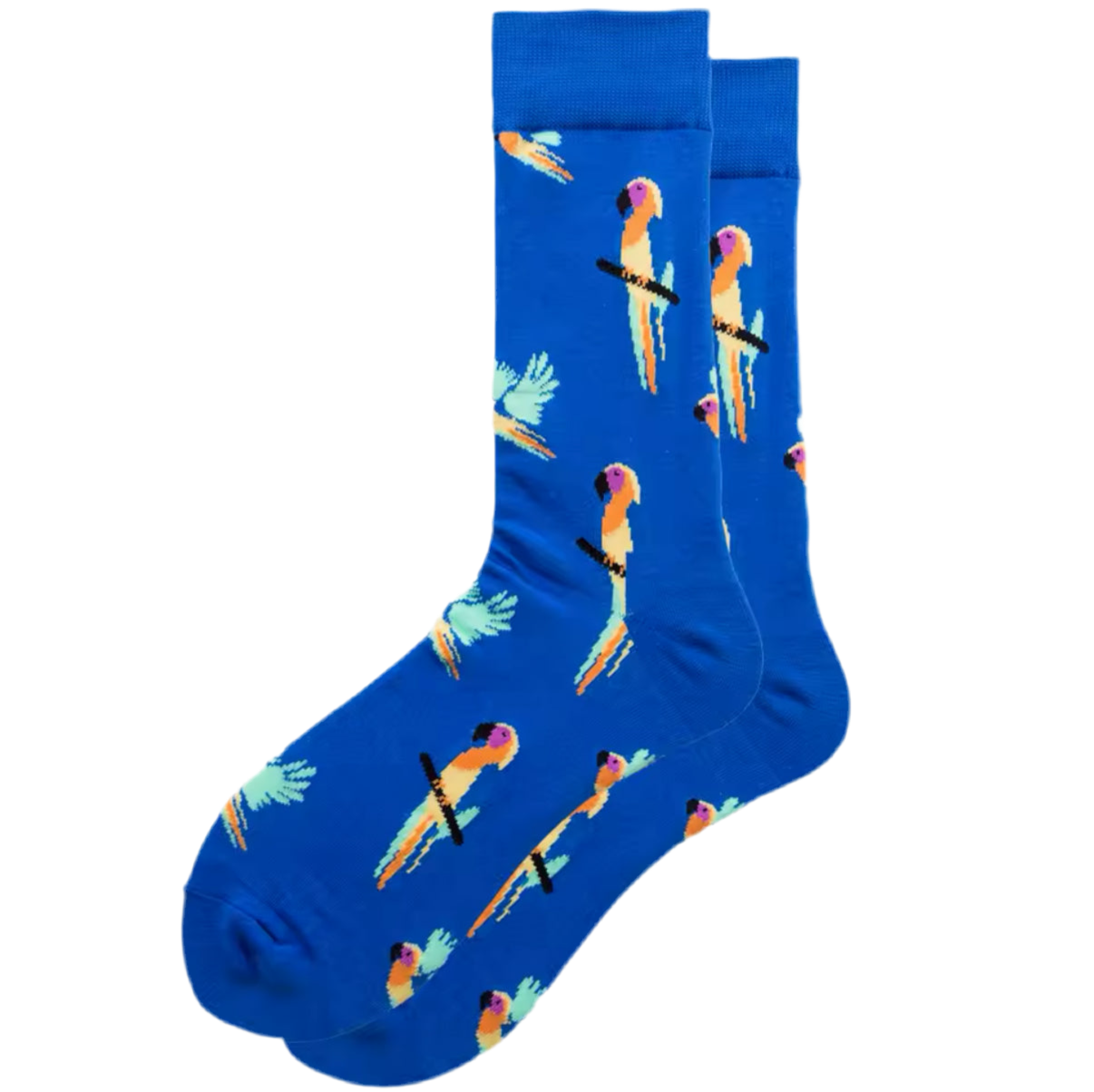 Chaussettes Perroquets Tropicaux