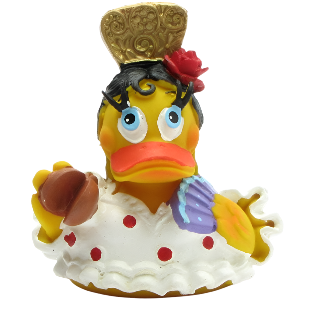 Flamenco Duck - White