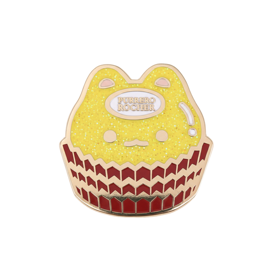 "Purrero Rocher" Cat Pin