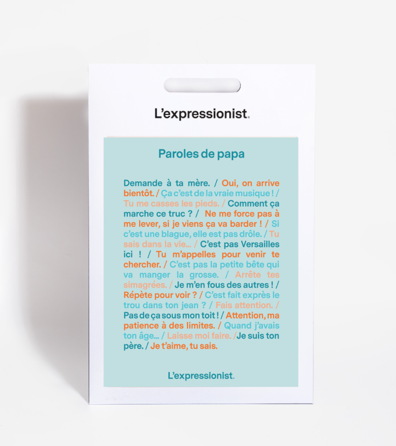 Poster - Dad's Words