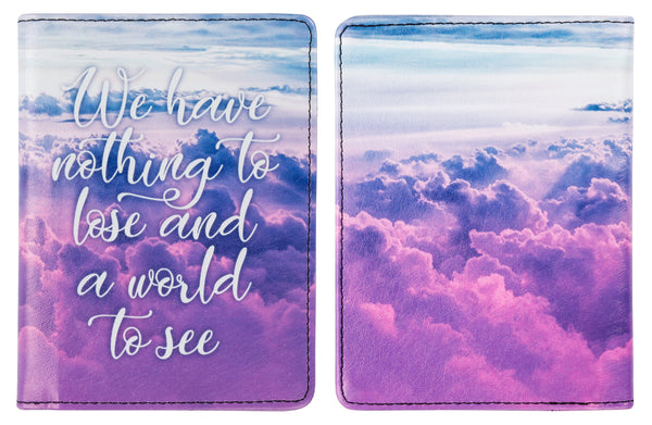 Étui pour passeport – World To See