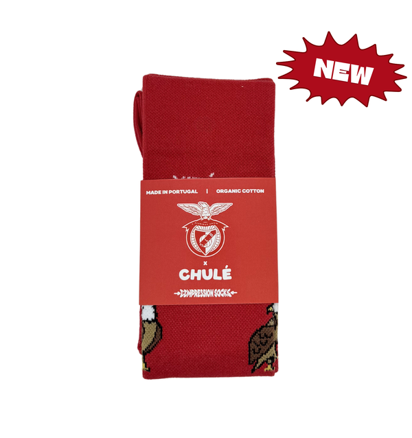 Chaussettes de Compression SL Benfica « Águia Vitória » - Chulé