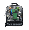 Sac repas enfant Minecraft Time to Mine isotherme