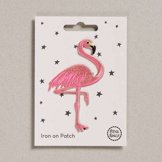 Iron-on patch - Flamingo