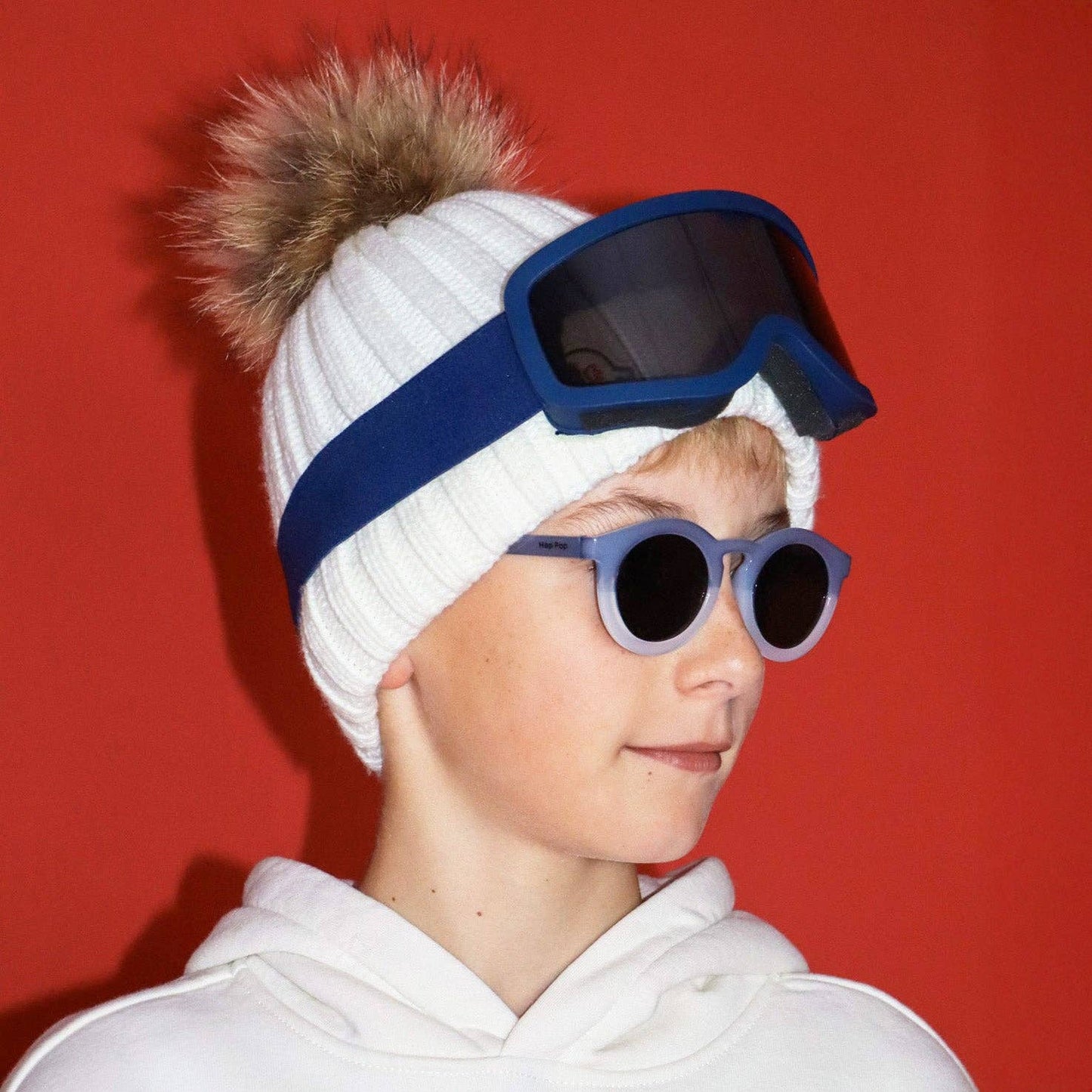 Children's Sunglasses - Category 3 - Two-Tone Transparent