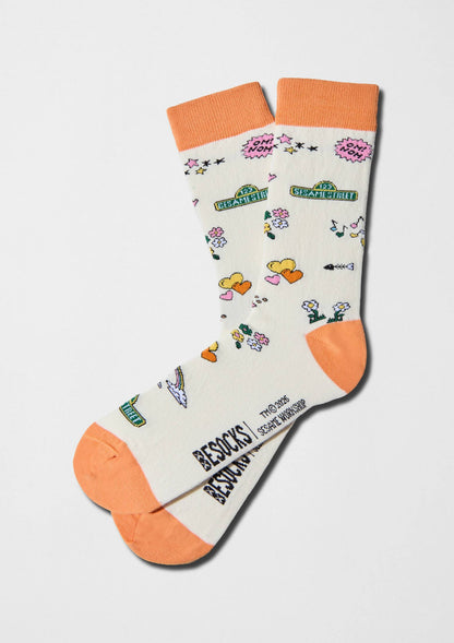Logo BeSesameStreet - Chaussettes 100 % coton biologique