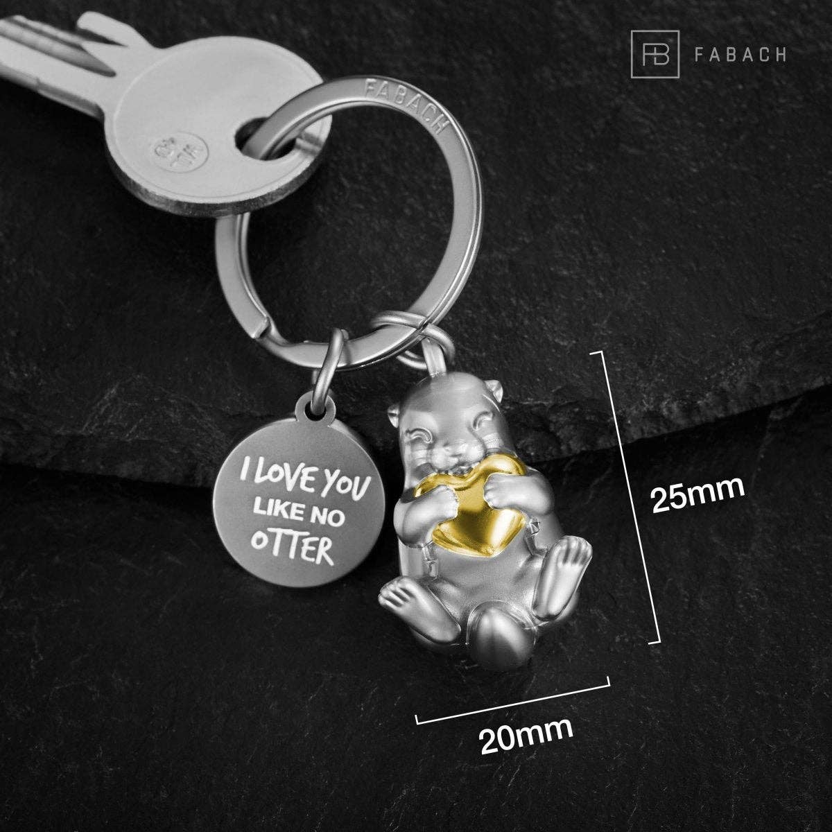 Porte-clés Loutre «Otty»