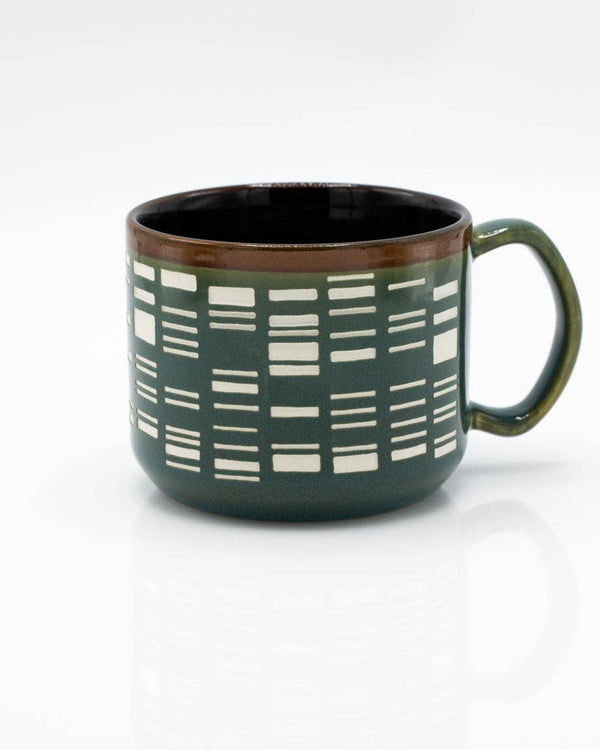Mug Sculpté à la Main de pour Électrophorèse sur Gel (430 ml) – produit scientifique Cognitive Surplus EU, vue 1