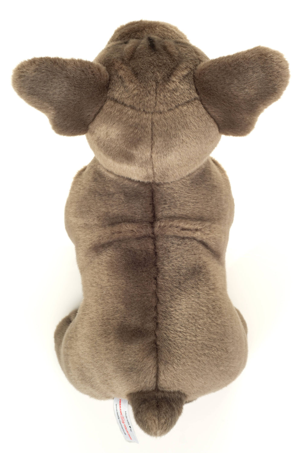 Graue Französische Bulldogge Plüschtier