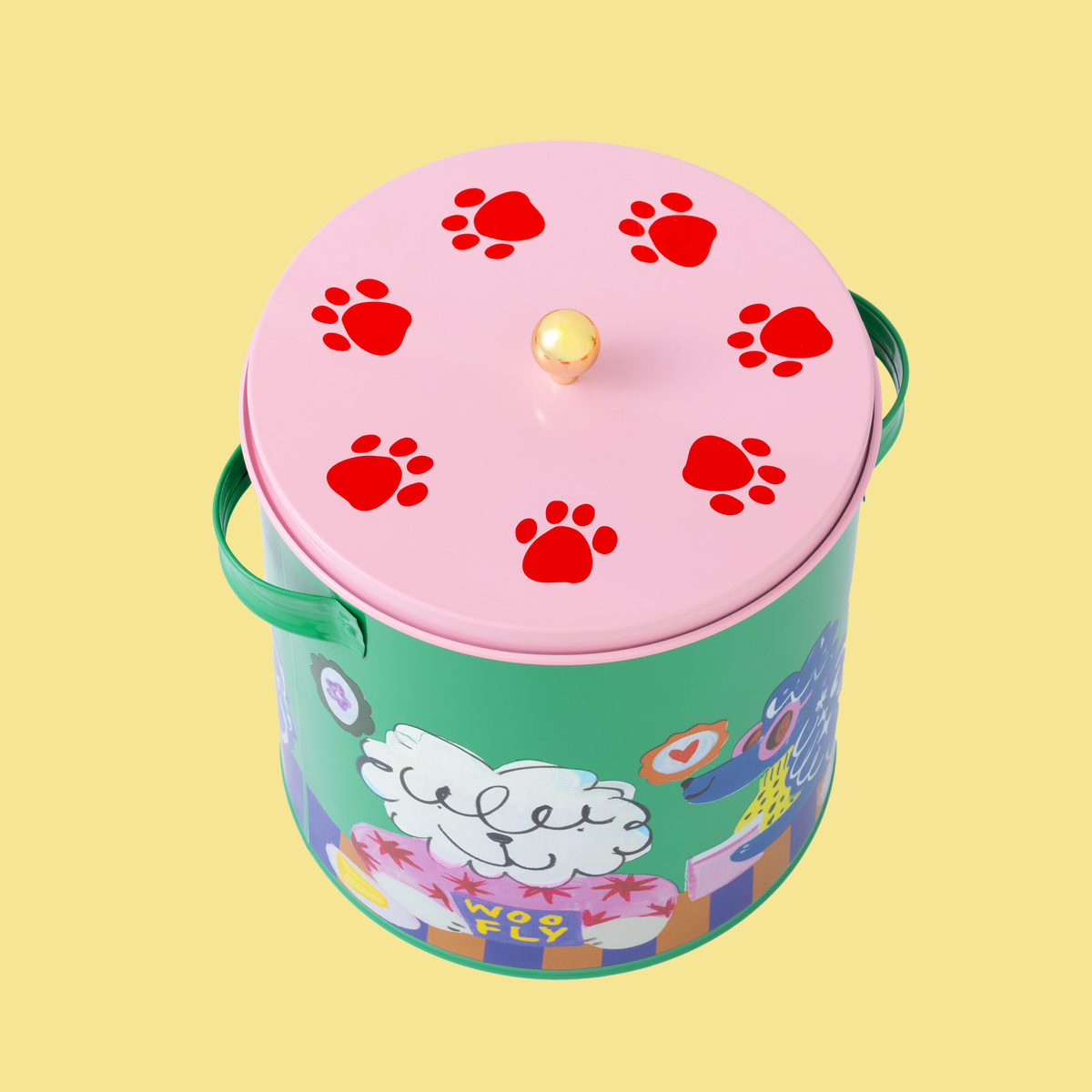 Scatola portaoggetti e pala Cool Dogs Club