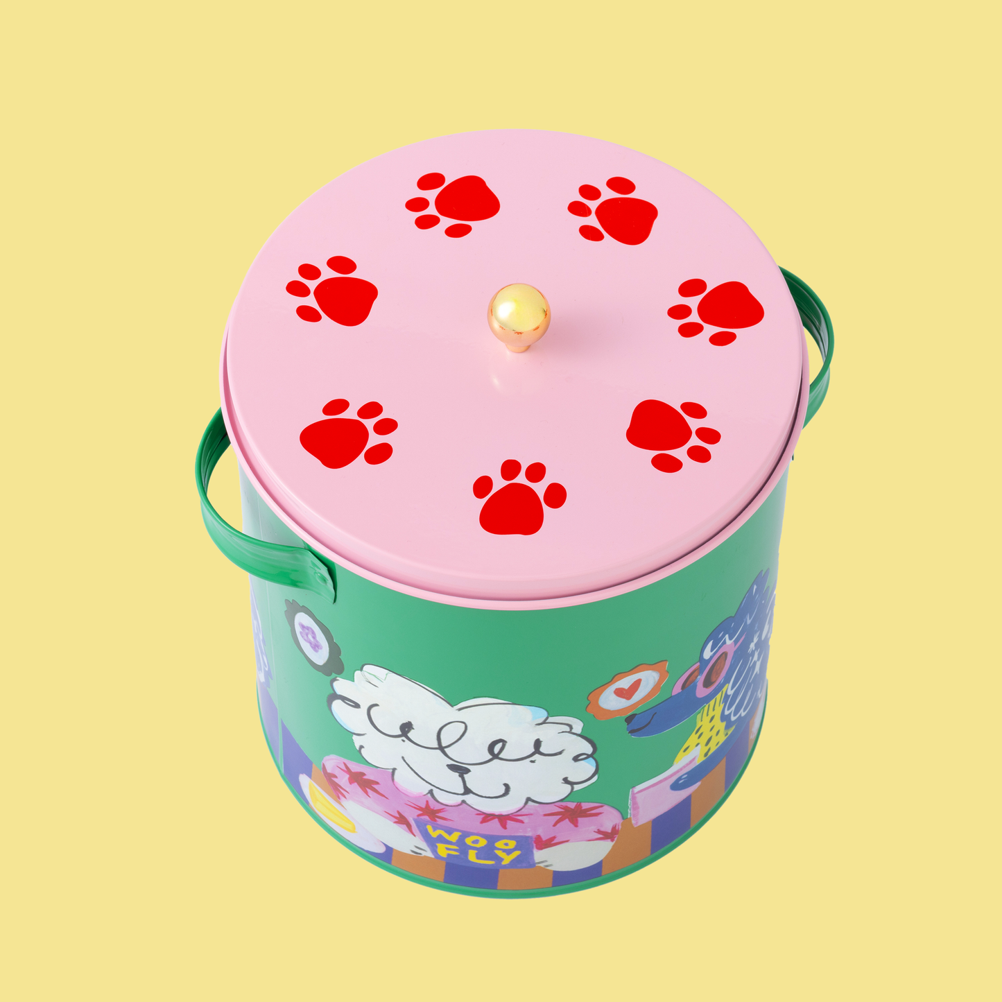 Boîte de Rangement & Pelle du Club des Chiens Cool