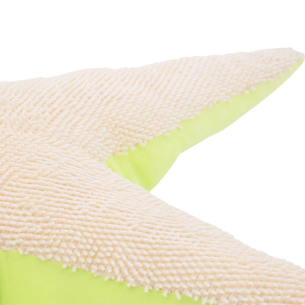 Light green plush starfish - 80 cm - from 0 months