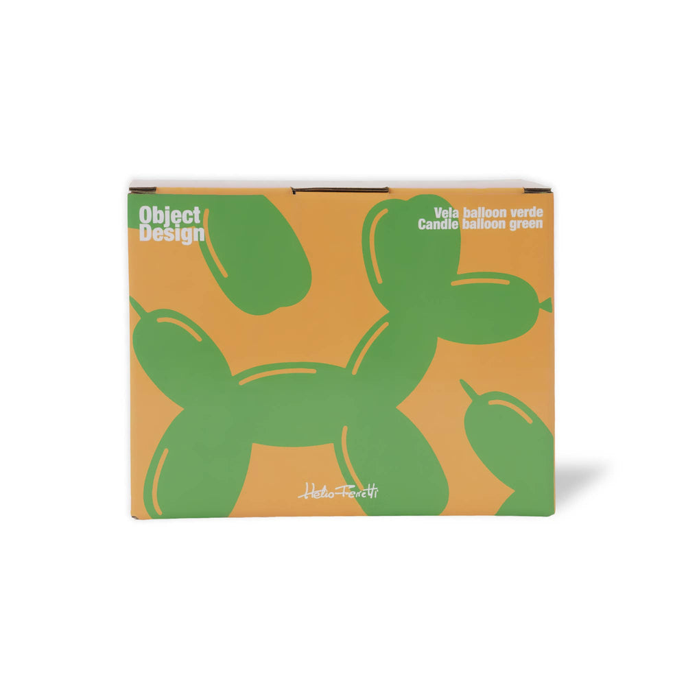 Bougie Chien Ballon Vert