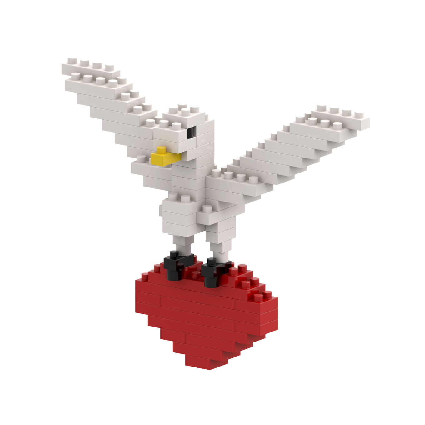 BRIXIES Turtle Dove Postcard