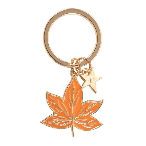 Porte-clés Feuille Magique d'Automne