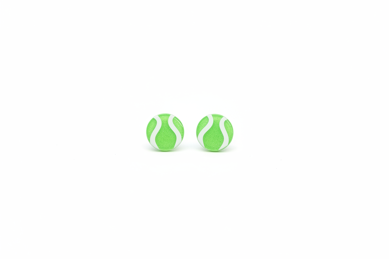Tennis Ball Earrings