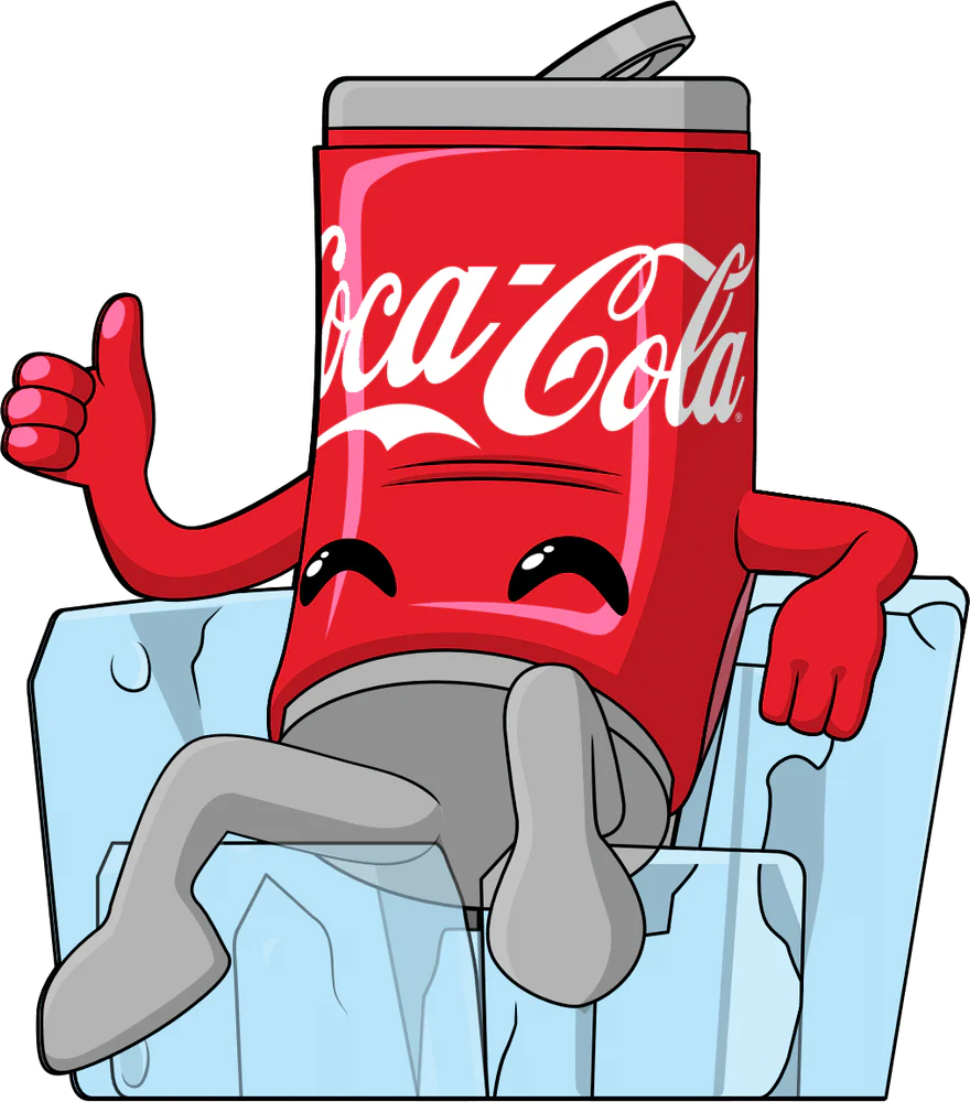 Figurine Canette Coca-Cola