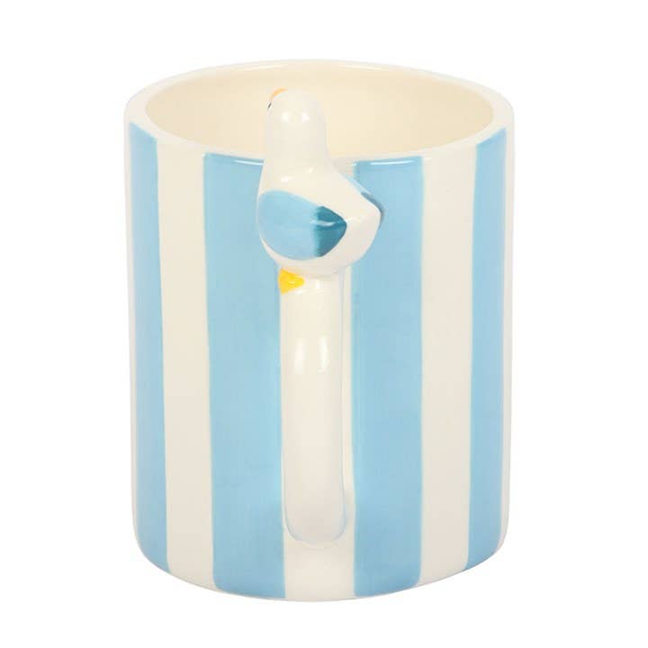 Striped Seagull Mug