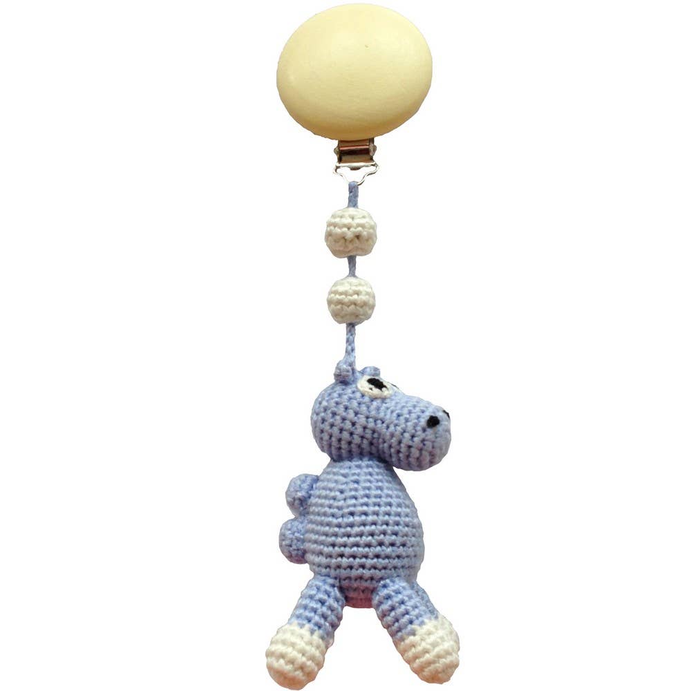 Camel Stroller Hook - Light Blue
