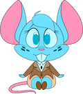 Peluche Mia Mouse – 22,9 cm