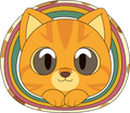 Peluche Kurt the Cat