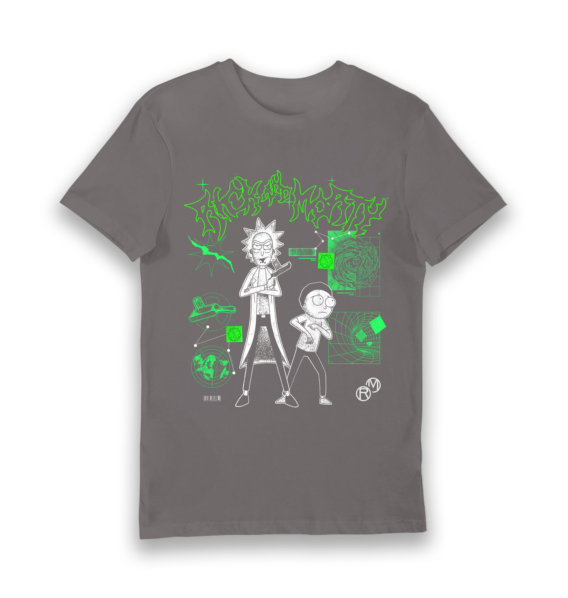 T-shirt adulte Rick and Morty Portal Math