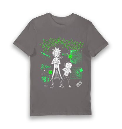 T-shirt adulte Rick and Morty Portal Math