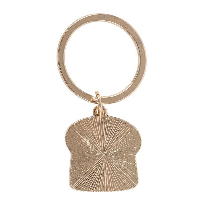 Ensemble de 2 porte-clés d'amitié Kawaii beurre de cacahuète et confiture