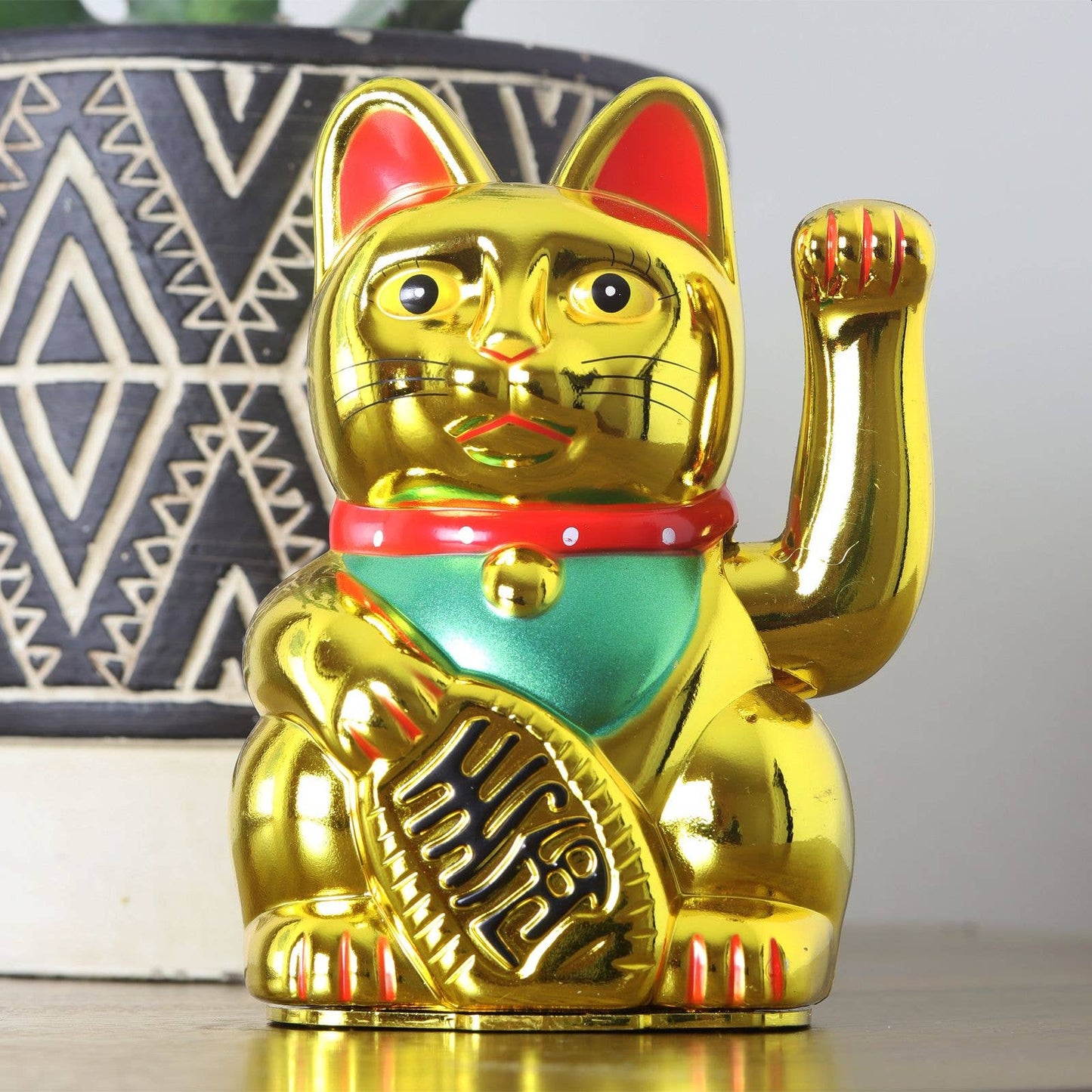Lucky white cat 13cm