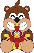 Peluche Banjo-Kazooie Buddies